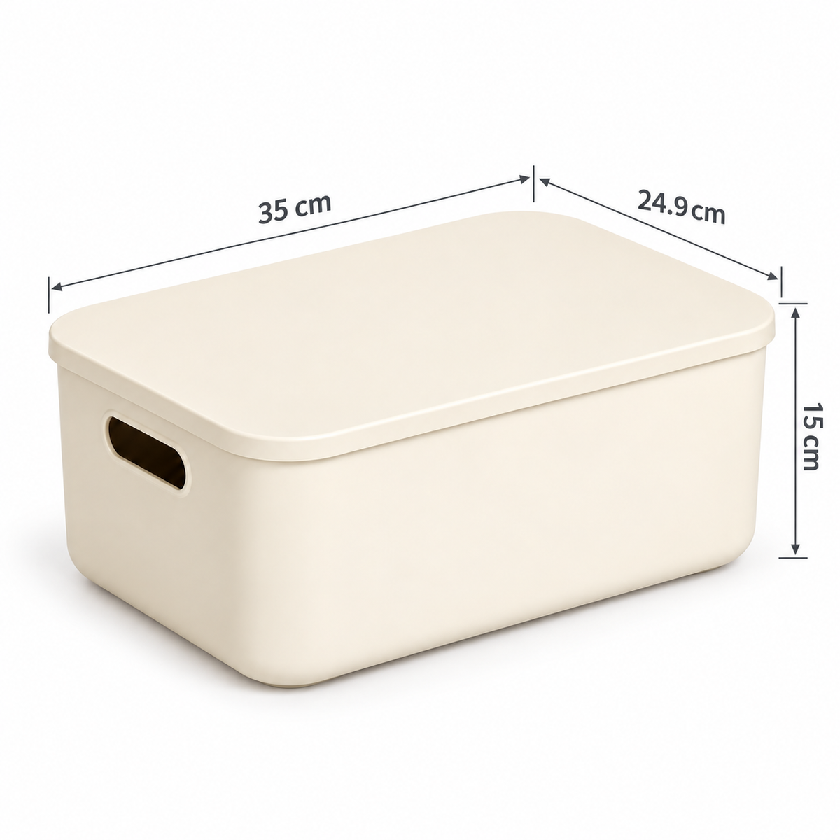 Stackable Storage Box with Lid