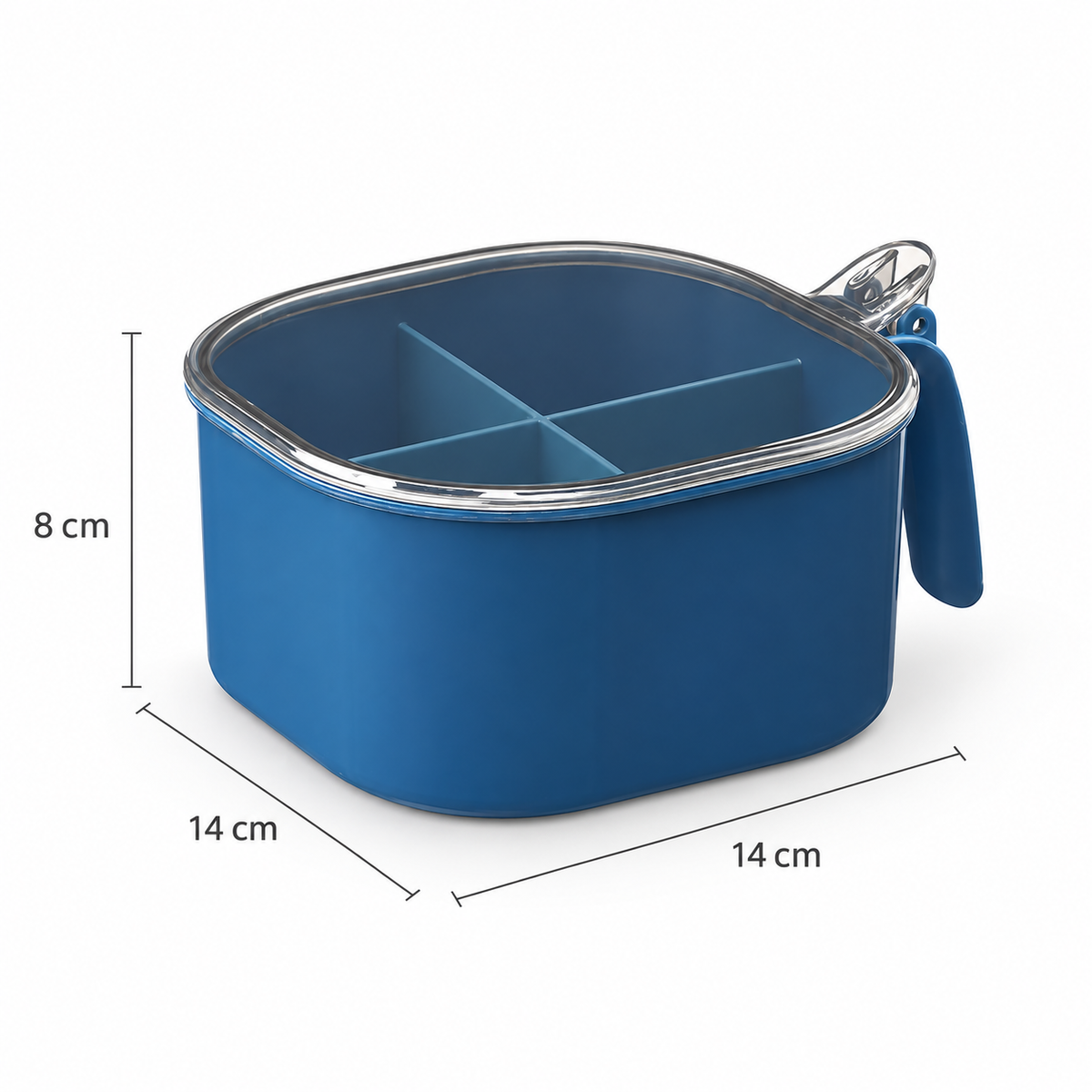 Four-Compartment Seasoning Box