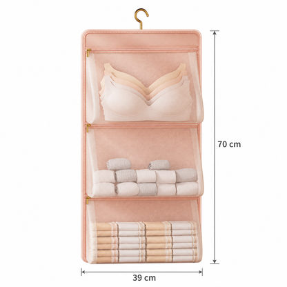 Three-Tier Hanging Underwear Organizer