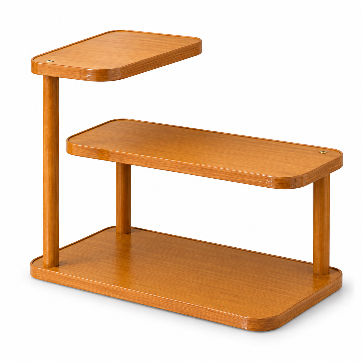 Desktop Tiered Storage Shelf