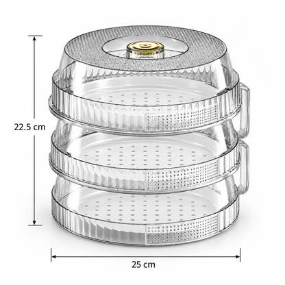 Stackable Ventilated Food Cover