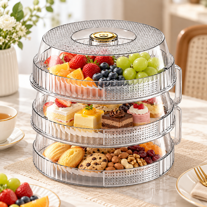 Stackable Ventilated Food Cover