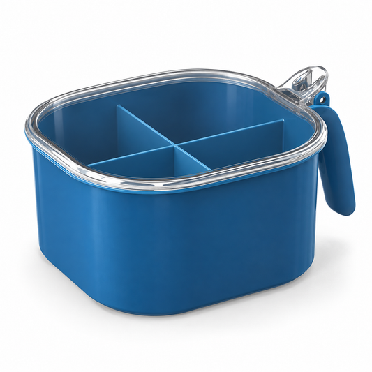 Four-Compartment Seasoning Box