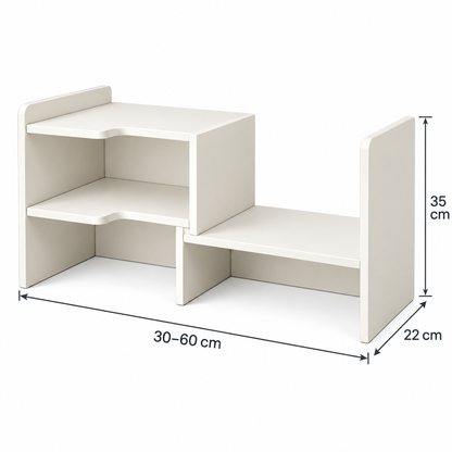 Adjustable Desktop Organizer with Drawer
