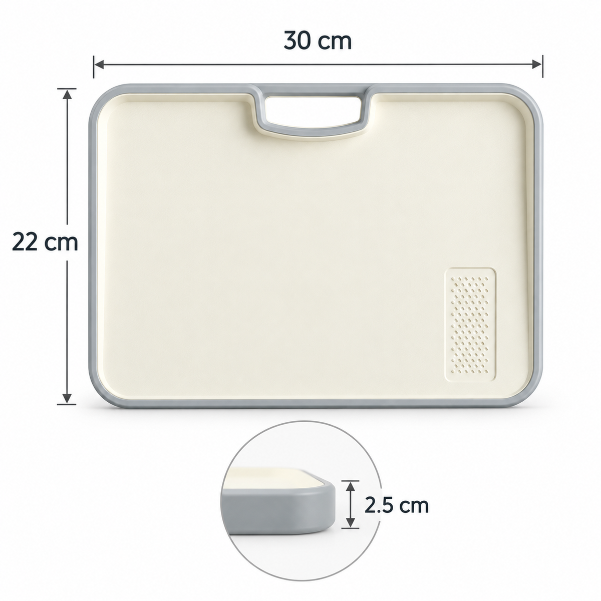 Nordic Edge Non-Slip Cutting Board